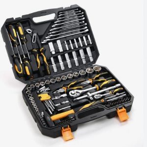 Hand Socket and Wrench Tool Set