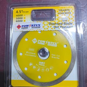 Hot Pressed 4.5" Diamond Wheel Blade