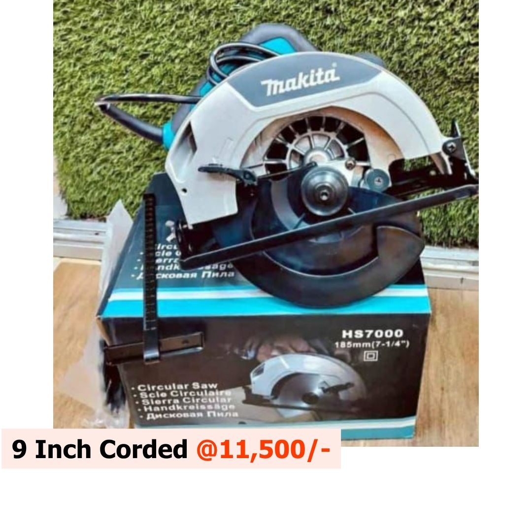Choose 7.5 inch or 9 inch corded