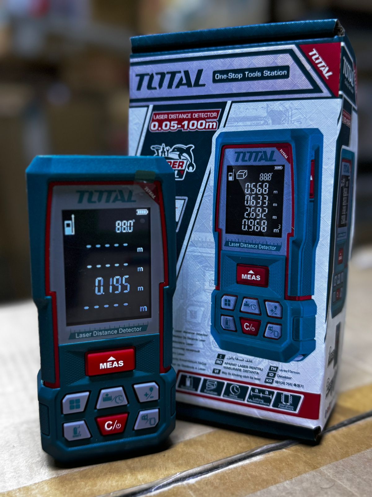 Total distance detector 100m high quality