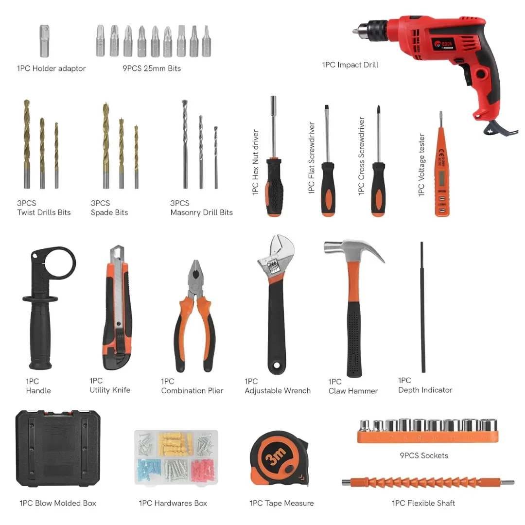 1000watts edon drill with toolkit (3)
